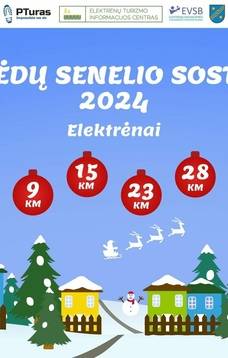 Kalėdų senelio sostinė 2024 | Pėsčiųjų žygis | Elektrėnai